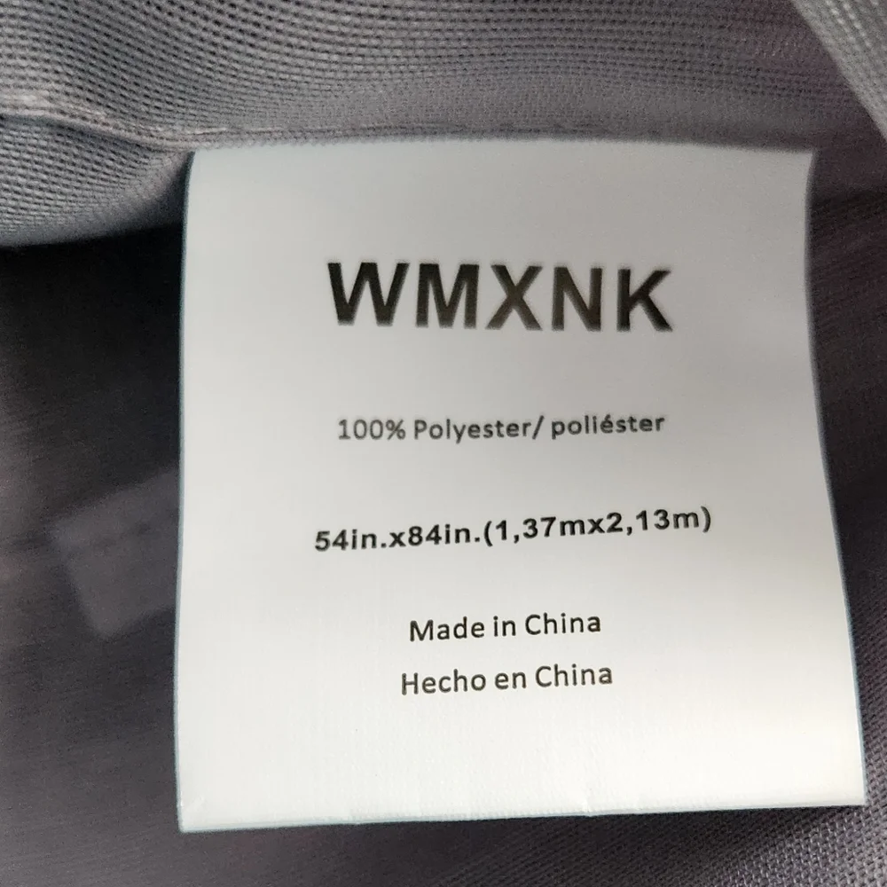 Grey Polyester Curtains 54